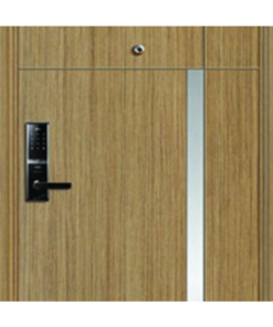 cửa kim loại vân gỗ đơn