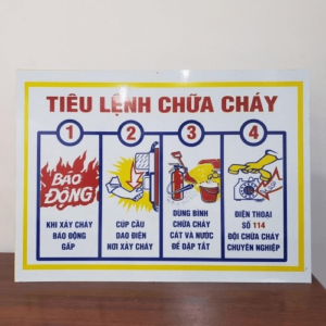 tiêu lệnh phòng cháy chữa cháy