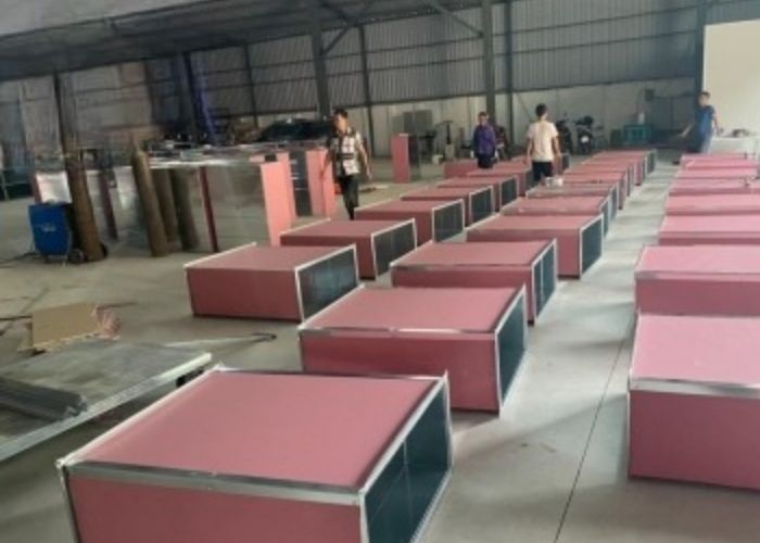 Bọc chống cháy cho ống gió cũng tuân theo tiêu chuẩn EI