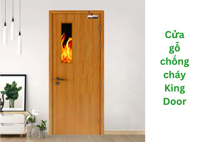 cửa gỗ chống cháy King Door