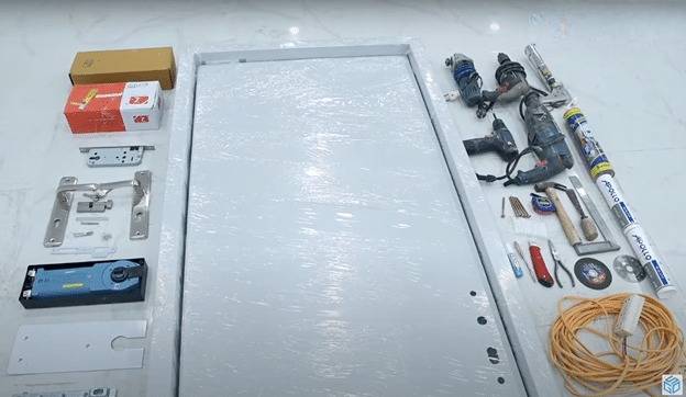 Dụng cụ lắp cửa chống cháy