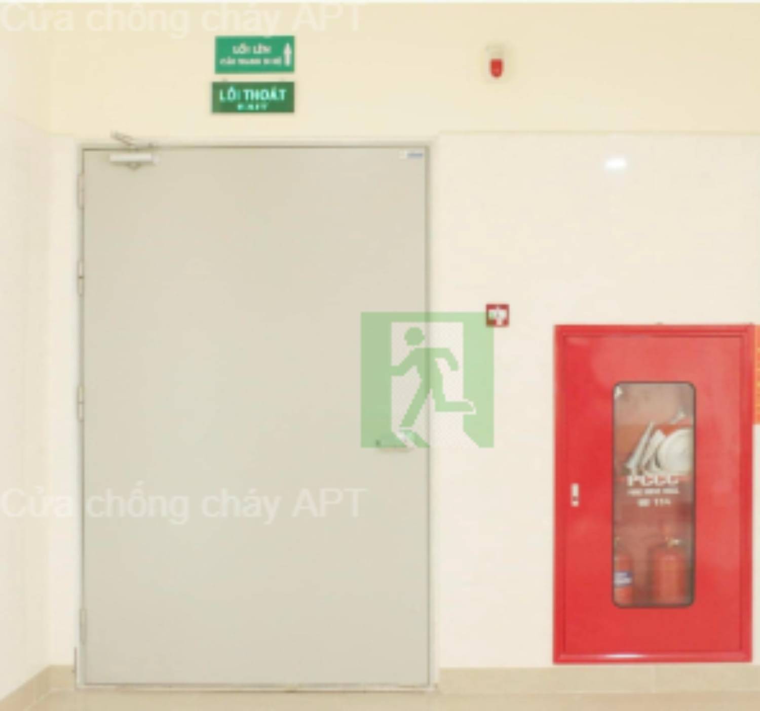 lắp đặt cửa chống cháy tại Hà Đông, Hà Nội