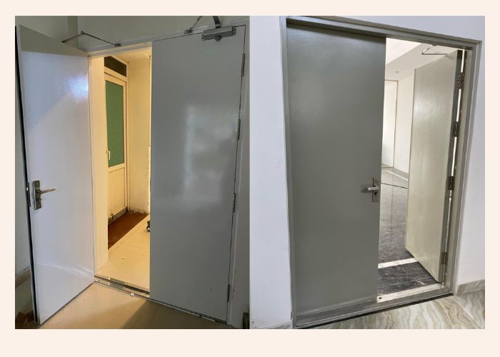 Hoàn thiện lắp đặt cửa chống cháy tại Tây hồ