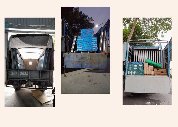 Vận chuyển cửa chống cháy